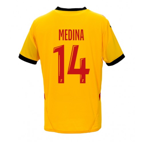 Dres RC Lens Facundo Medina #14 Domaci 2024-25 Kratak Rukav